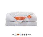 Couette synthétique Silvana Cozy légère (orange)