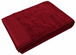 Badlaken Blanc Des Vosges Spa Uni 70x140 cm (griotte)