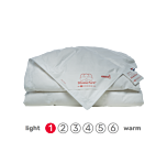 Donsdeken Silvana Pure extra light (rood)