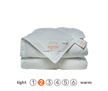 Donsdeken Silvana Pure light (oranje)