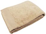 Badlaken Blanc Des Vosges Spa Uni 70x140 cm (sable)