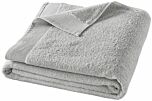 Douchelaken Blanc Des Vosges Spa Uni 100x150 cm (silver)