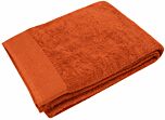 Badlaken Blanc Des Vosges Spa Uni 70x140 cm (terra cota)