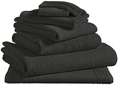 Bath linen Blanc Des Vosges Spa Uni (anthracite)