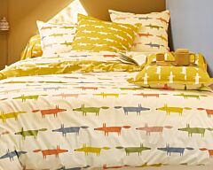 Dekbedovertrek Birthday Fox Multico 240x220 cm