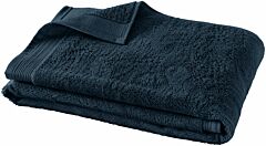 Bath towel Blanc Des Vosges Spa Uni 50x100 cm (bleu corinthe)