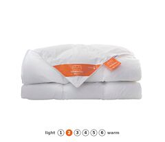 Synthetisch dekbed Silvana Cozy light (oranje)