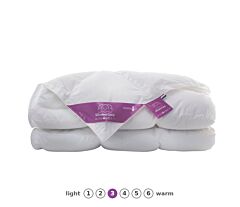 Synthetisch dekbed Silvana Cozy medium light (paars)