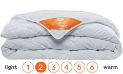Dekbed Silvana Comfort light (oranje)