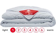 Dekbed Silvana Comfort extra light (rood)