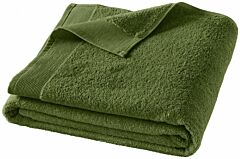 Bath sheet Blanc Des Vosges Spa Uni 100x150 cm (forêt)