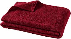 Bath towel Blanc Des Vosges Spa Uni 55x110 cm (griotte)