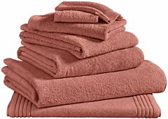 Bath linen Blanc Des Vosges Spa Uni (hibiscus)