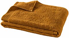 Bath towel Blanc Des Vosges Spa Uni 50x100 cm (ocre)