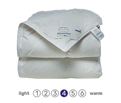 Donsdeken Silvana Pure medium (blauw)