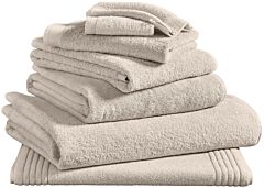 Bath linen Blanc Des Vosges Spa Uni (sable)