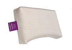 Hoofdkussen Silvana Flex paars 60x40 cm (12 cm zacht)