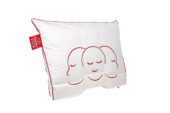 Hoofdkussen Silvana Support Grenat extra zacht 60x60 cm (rood)