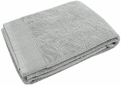 Badlaken Blanc Des Vosges Spa Uni 70x140 cm (silver)