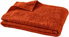 Bath towel Blanc Des Vosges Spa Uni 50x100 cm (terra cota)