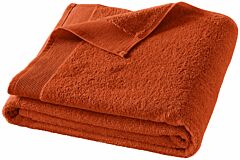 Douchelaken Blanc Des Vosges Spa Uni 100x150 cm (terra cota)