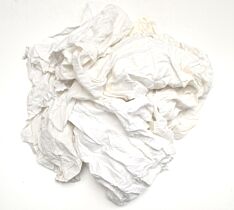 White plain cotton rags